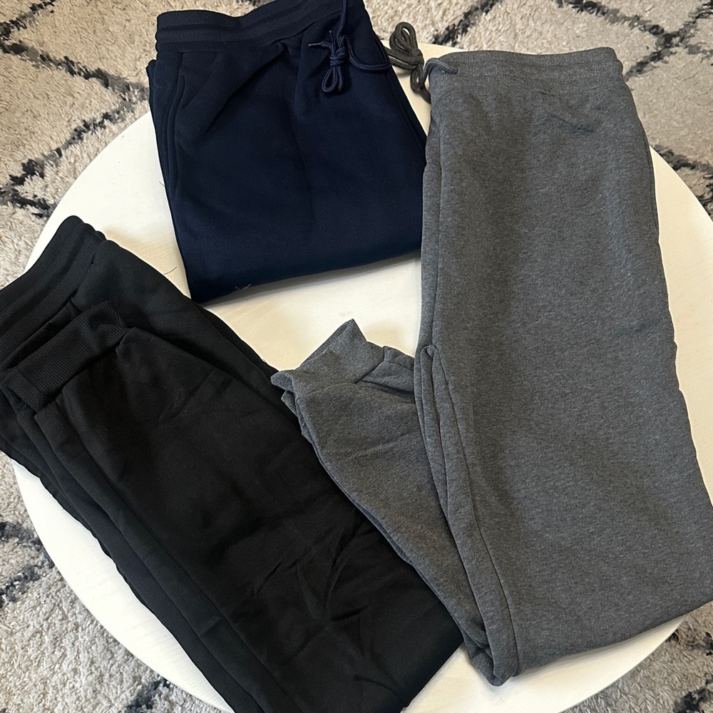 Men's Everyday Jogger Pants - Black, Gray, Navy